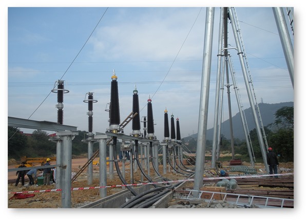 廣東省江門甲乙線220kV電纜工程